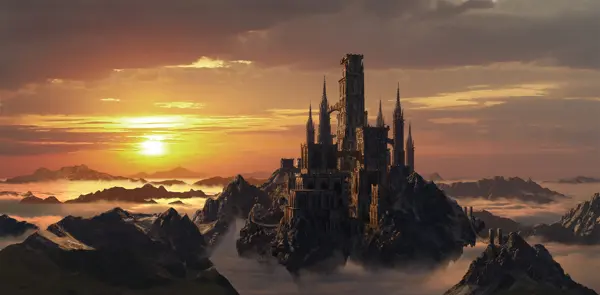 Dark Souls 2 - città fantasy