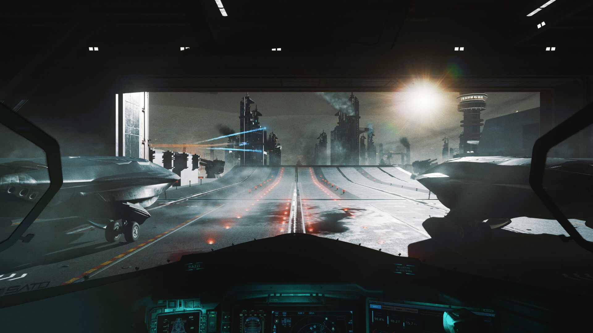Call of Duty: Infinite Warfare - lancio dalla base lunare