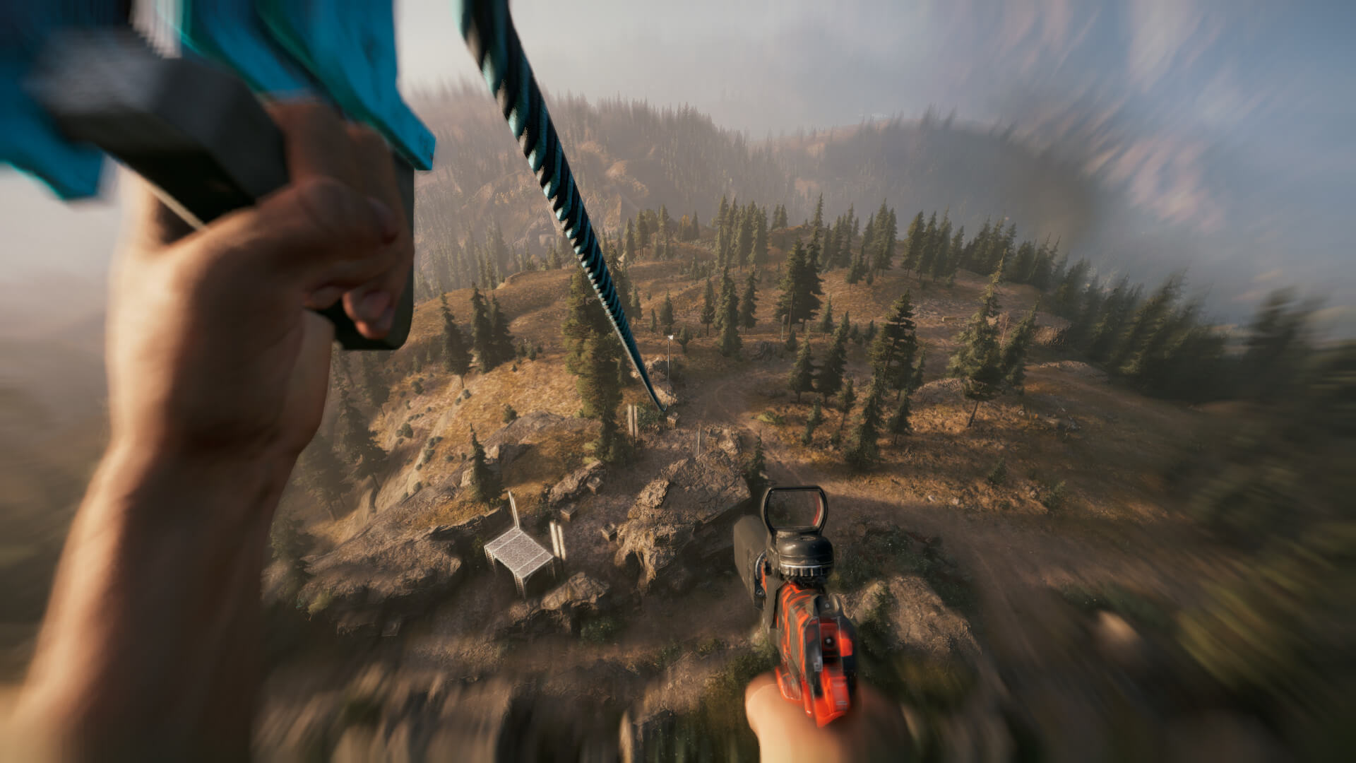 Far Cry 5 - giù per il cavo