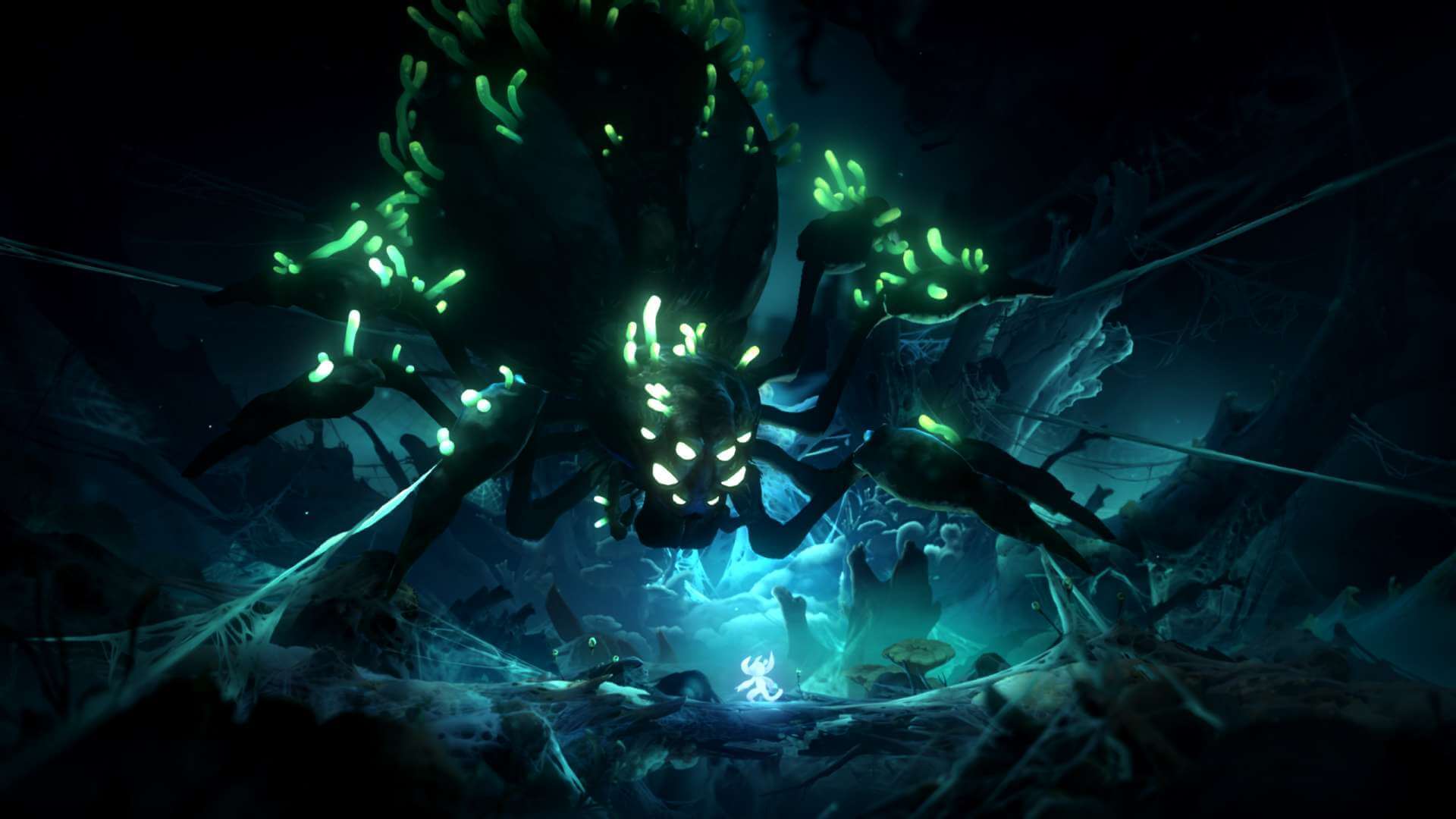 Ori and the Will of the Wisps - boss ragno