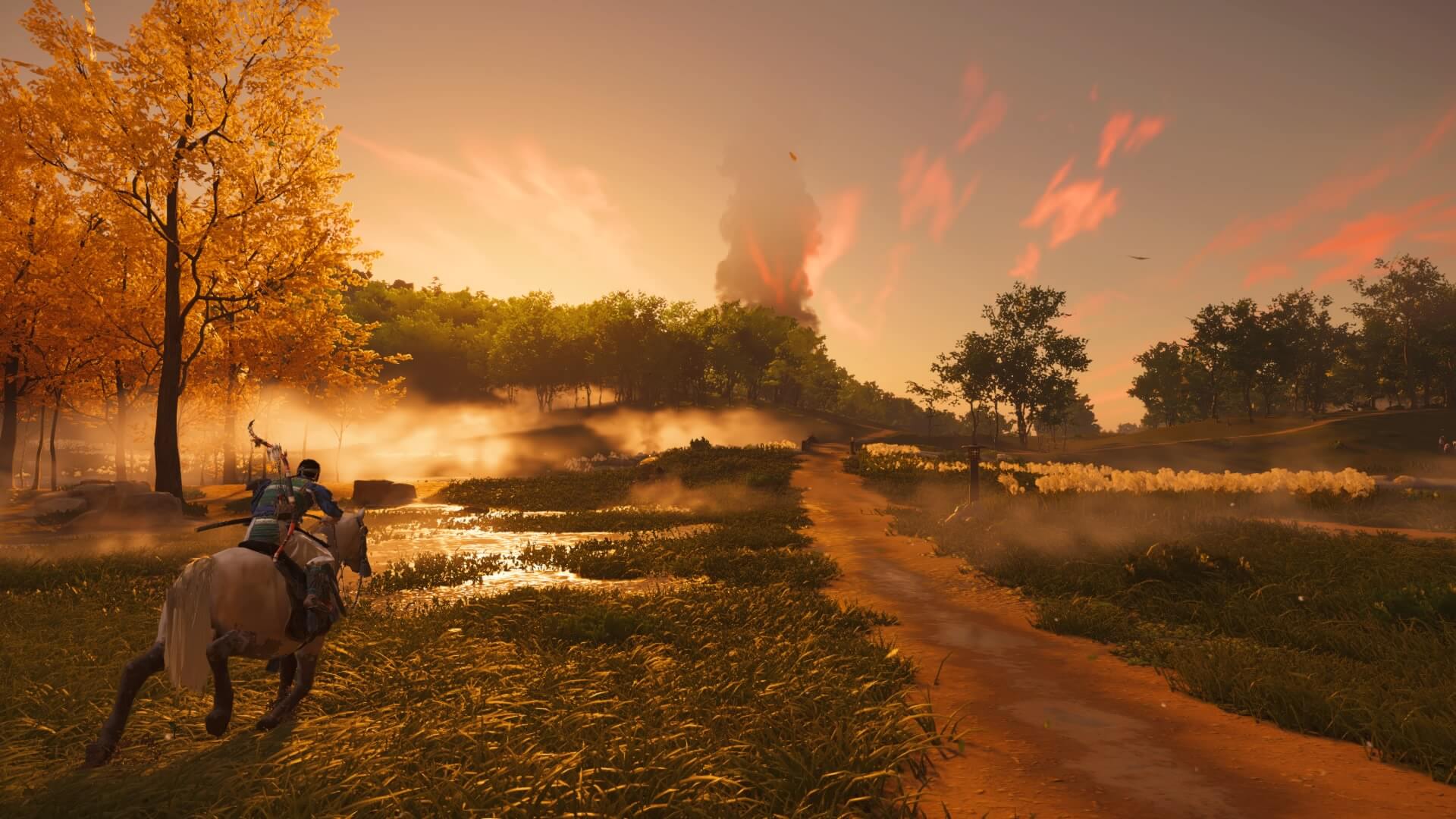 Ghost of Tsushima - Wallpaper paesaggio 