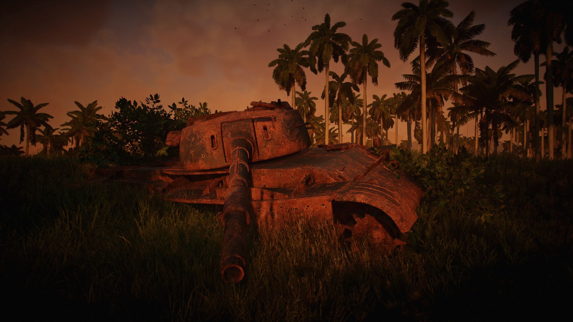 Far Cry 6 - carro armato arrugginito