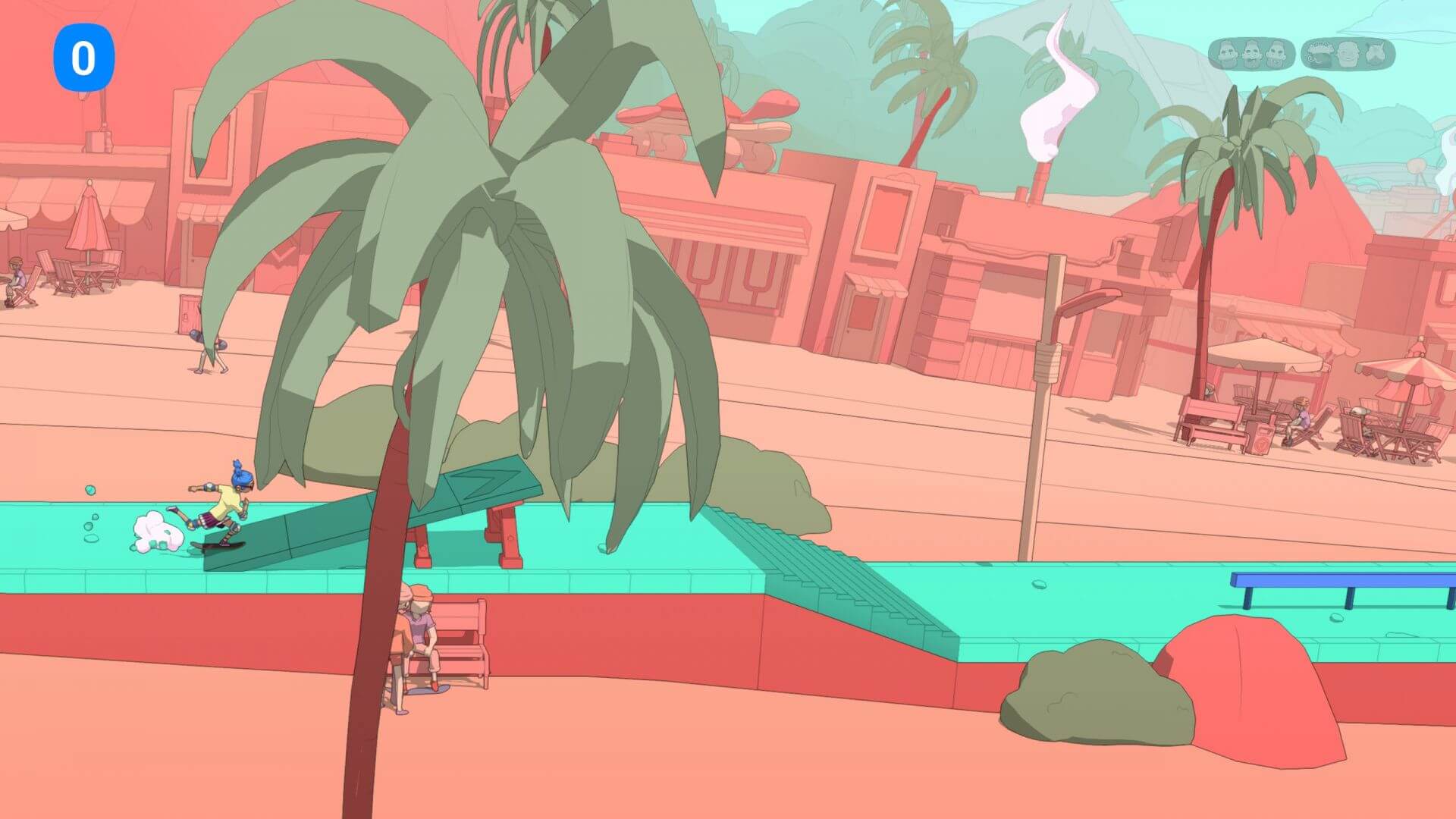 OlliOlli World - percorso in Sunshine Valley