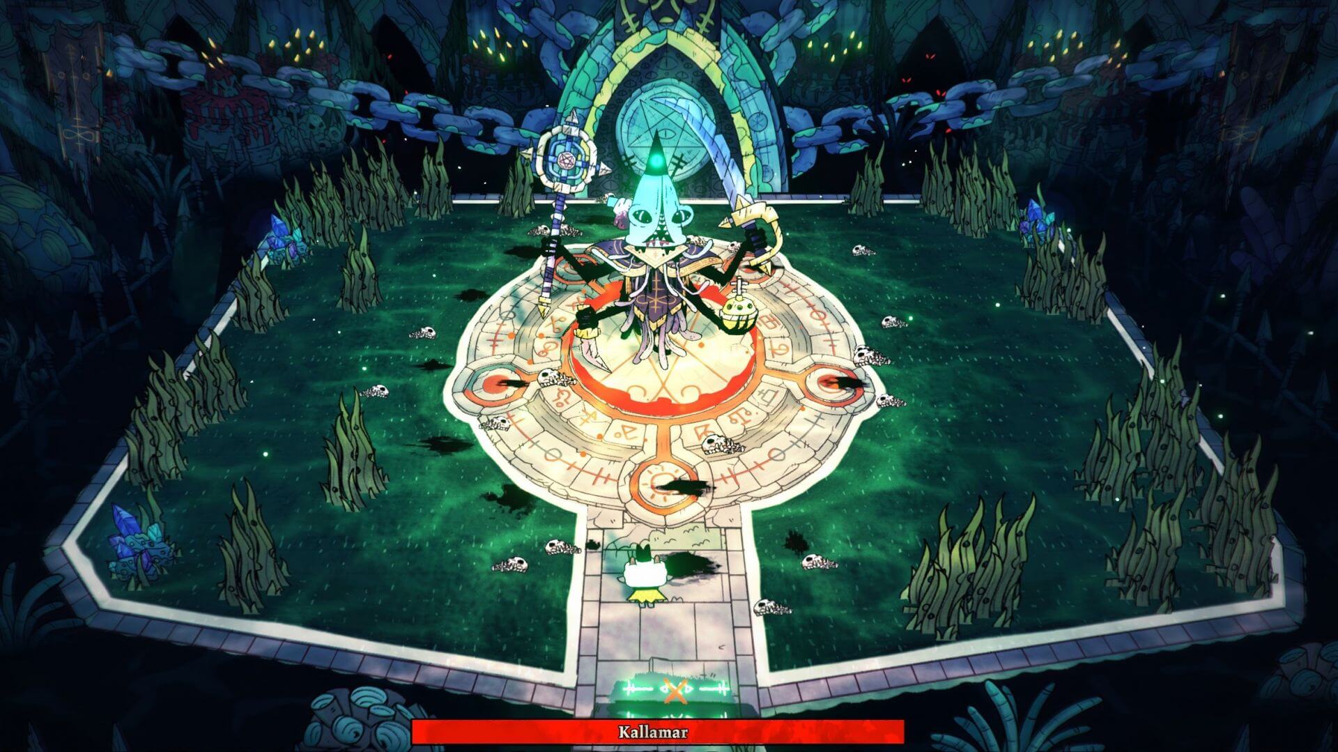 Cult of The Lamb - boss acquatico