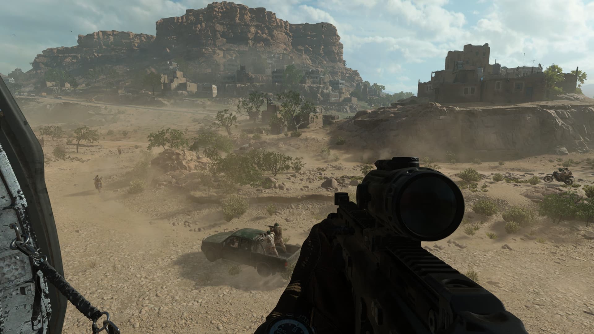 Call of Duty - Modern Warfare II - missione nel deserto sull'elicottero
