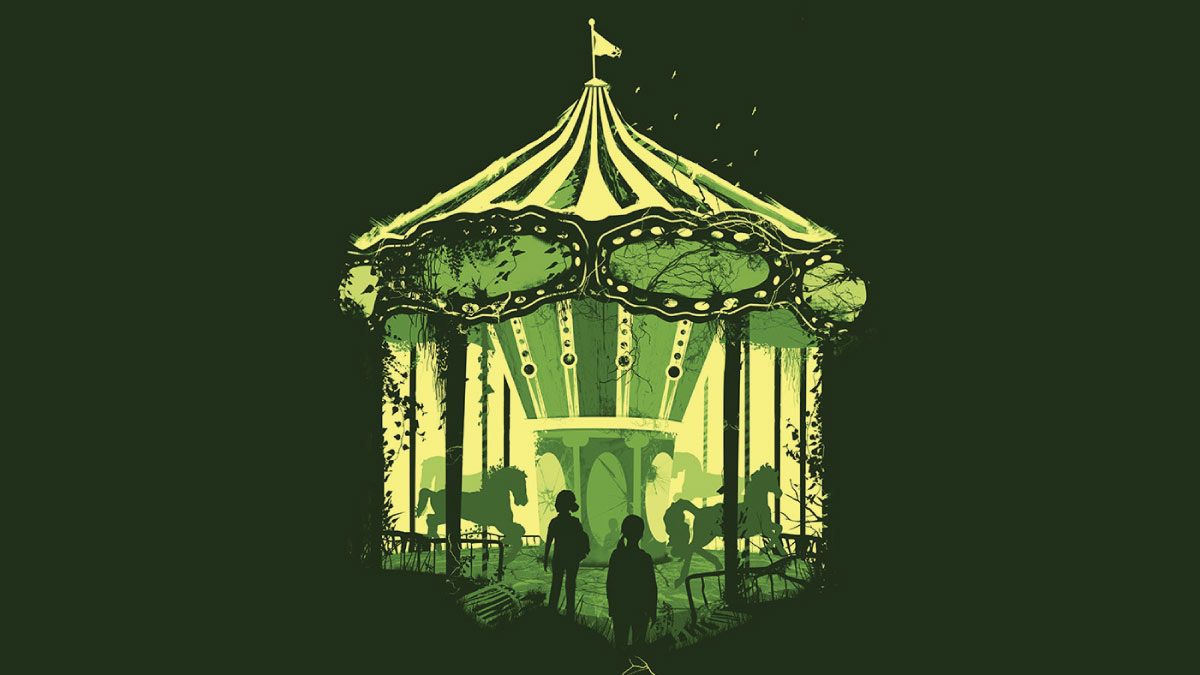 The Last of Us: Left Behind - Wallpaper stile minimal della giostra dei cavalli