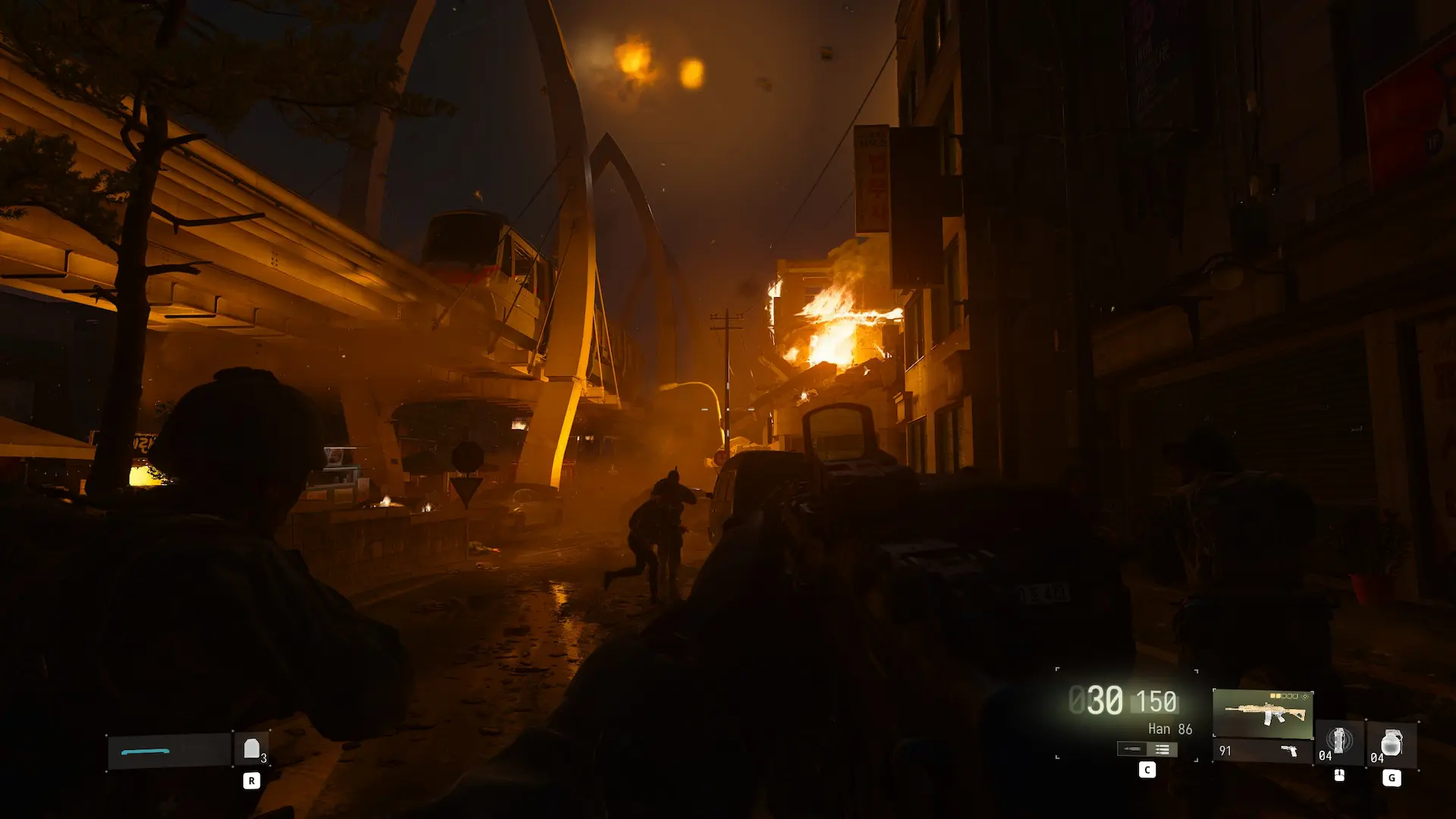 Call of Duty - Modern Warfare 4 - Sud Corea nella notte dopo l'attacco nordcoreano