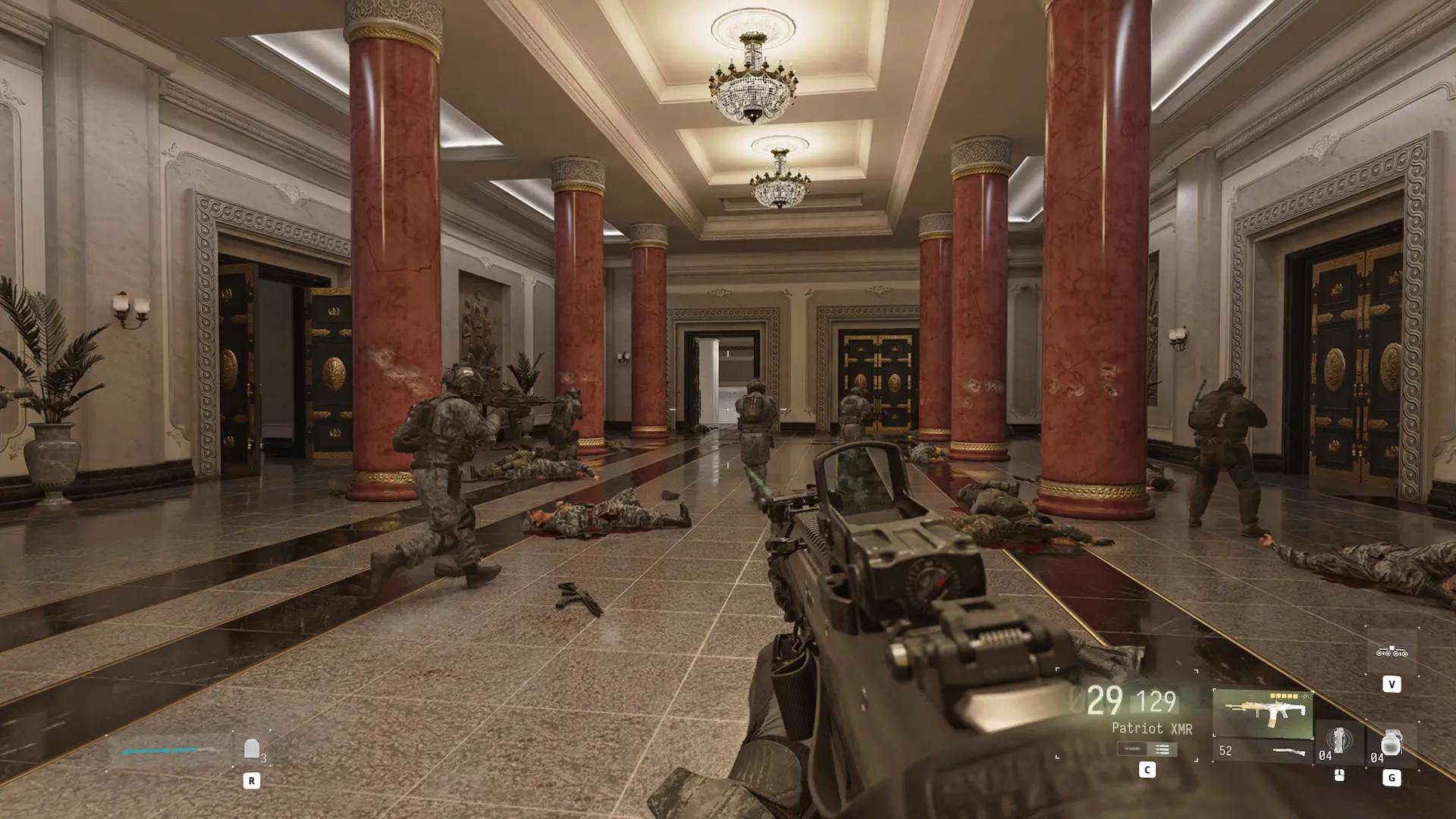 Call of Duty - Modern Warfare 4 - squadra d'attacco in palazzo della guida suprema nordcoreana